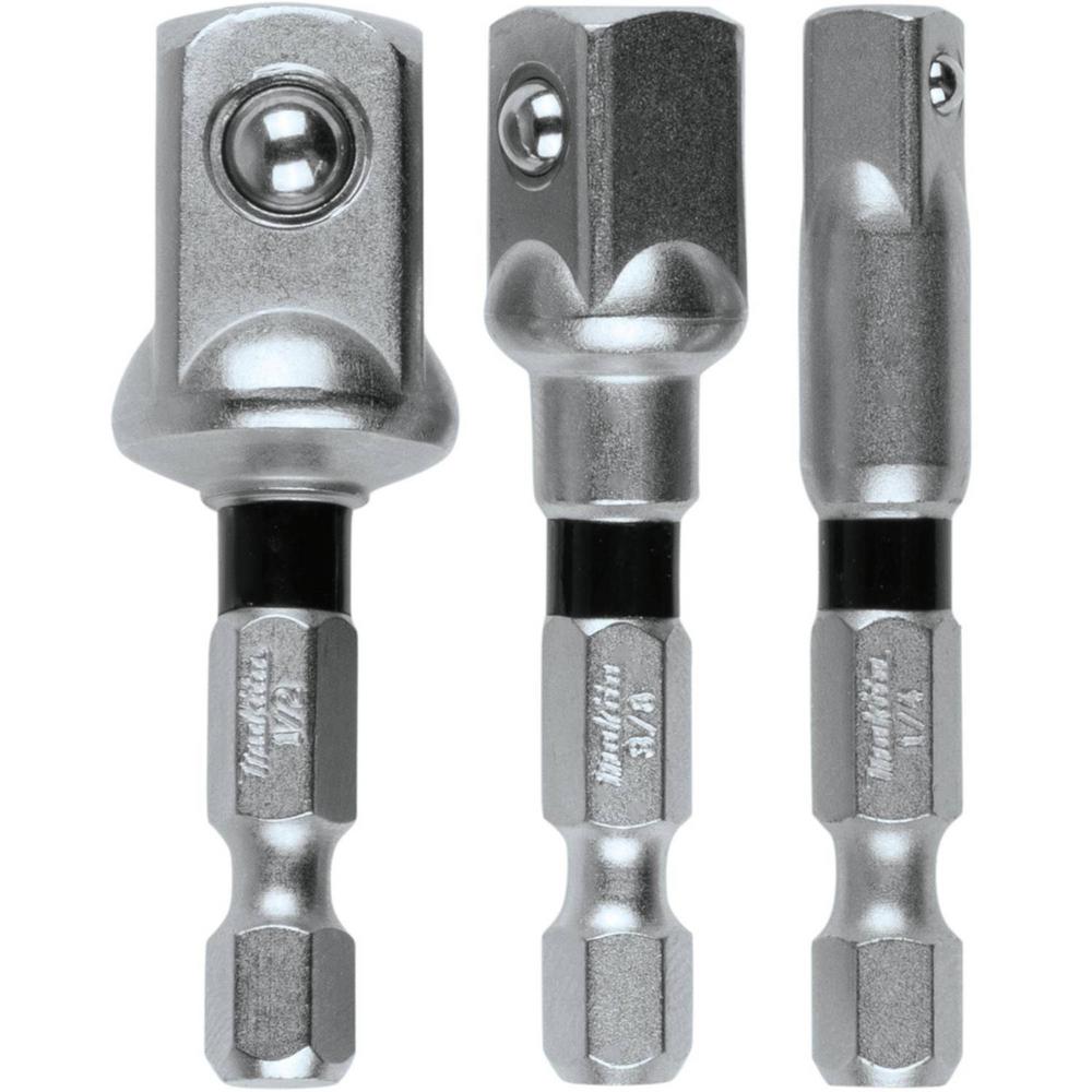 18-Volt LXT Brushless 3-Speed Impact Driver with ImpactXPS Insert Bit Holder and ImpactXPS 3 Pc. Socket Adapter Set - Super Arbor