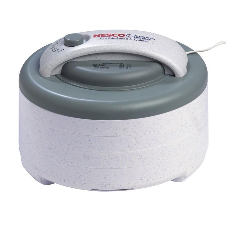 Snackmaster Encore 4-Tray Expandable White Food Dehydrator