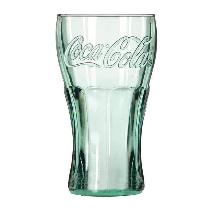 Coke 6-Piece Clear Glass Tumbler Set