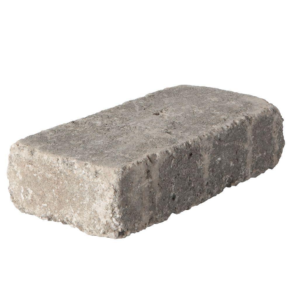 RumbleStone Rec 10.5 in. x 7 in. x 1.75 in. Cafe Concrete Paver - Super Arbor