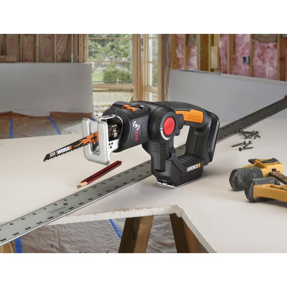 POWER SHARE 20-Volt Axis Cordless Reciprocating and Jig Saw (Tool Only) - Super Arbor