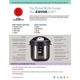 LUX 8 Qt. Stainless Steel Stovetop Pressure Cooker