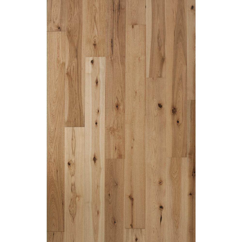 Hickory Silver Cloud 1/2 in. Thick x 7.5 in. Wide x Varying Length Engineered Hardwood Flooring (932.7 sq. ft./pallet) - Super Arbor