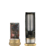 1/2 in. x 3/4 in. MHT Brass Washing Machine Outlet Box with Water Hammer with 1/2 Sweat Connection