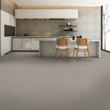 STAINMASTER Essentials Blue Diamonds I 15-ft Greige Textured Carpet (Indoor)
