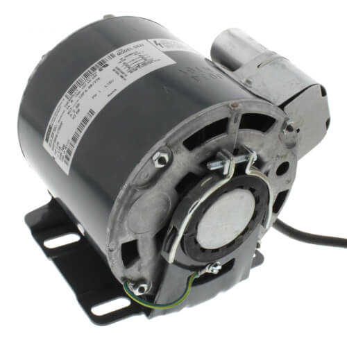 Fasco D827 inducer motor - side view (Type: Permanent Split Capacitor; Voltage: 115V)