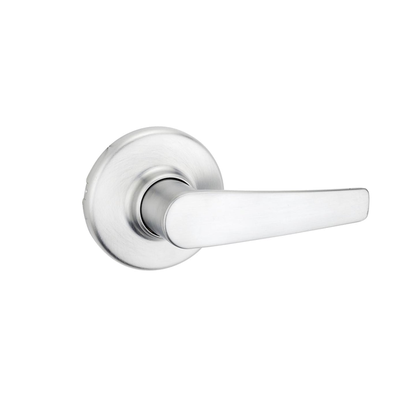 Kwikset Delta Satin Chrome Passage Lever – Right or Left Handed