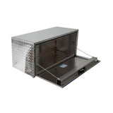 18 in. x 18 in. x 30 in. Diamond Plate Tread Aluminum Underbody Truck Tool Box - Super Arbor