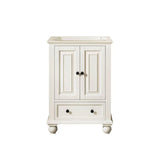 Thompson 60 in. W x 21 in. D x 34 in. H Vanity Cabinet in French White - Super Arbor