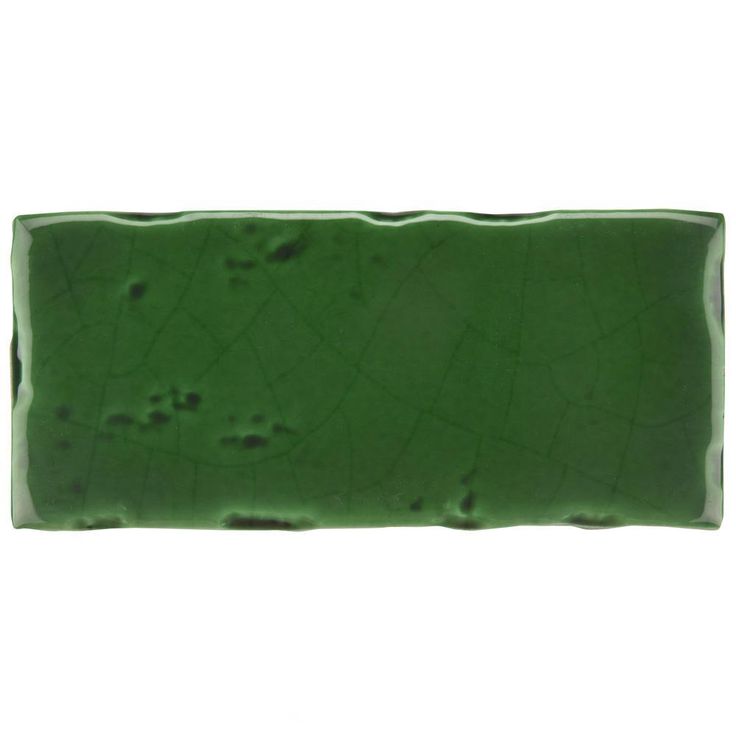 Merola Tile Novecento Verdin 2-1/2 in. x 5-1/8 in. Ceramic Subway Wall Tile (6.16 sq. ft. / case)