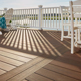 ArmorGuard Regency 94 in. White Composite Rail Kit - Super Arbor