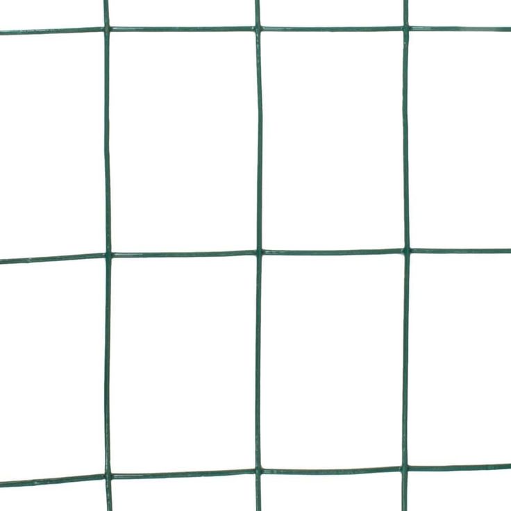Everbilt 4 ft. x 50 ft. Galvanized Steel Green PVC Coated Welded Wire