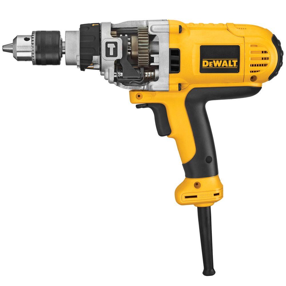 10 Amp 1/2 in. VSR Mid-Handle Grip Hammer Drill Kit