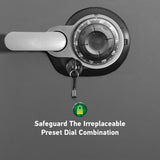 SFW205DPB 2.0 cu. ft. Fireproof Safe and Waterproof Safe with Dial Combination - Super Arbor