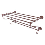 Allied Brass Waverly Place Collection 24-in Train Rack Towel Shelf in Brushed Bronze