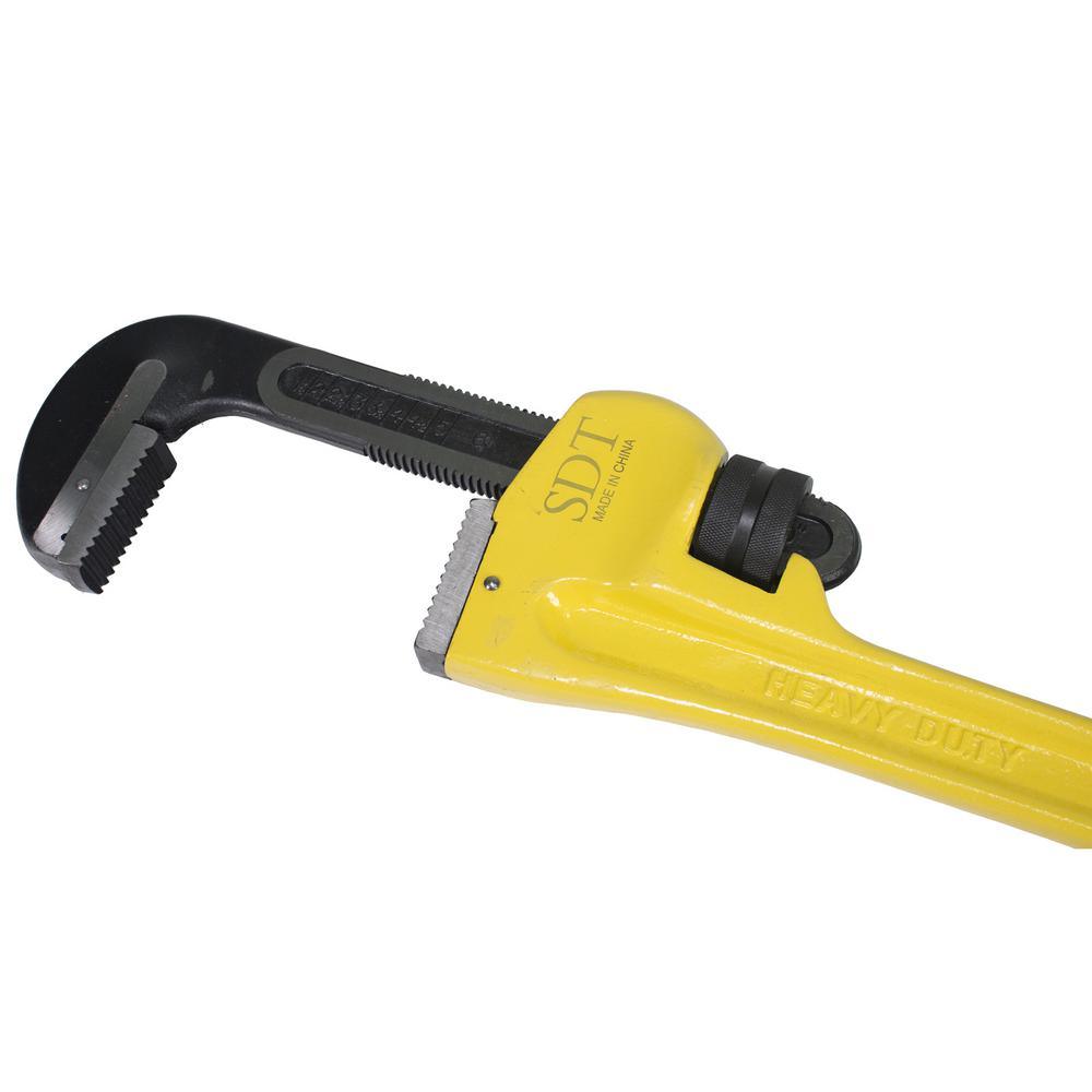 60 in. Cast Iron Straight Pipe Wrench - Super Arbor