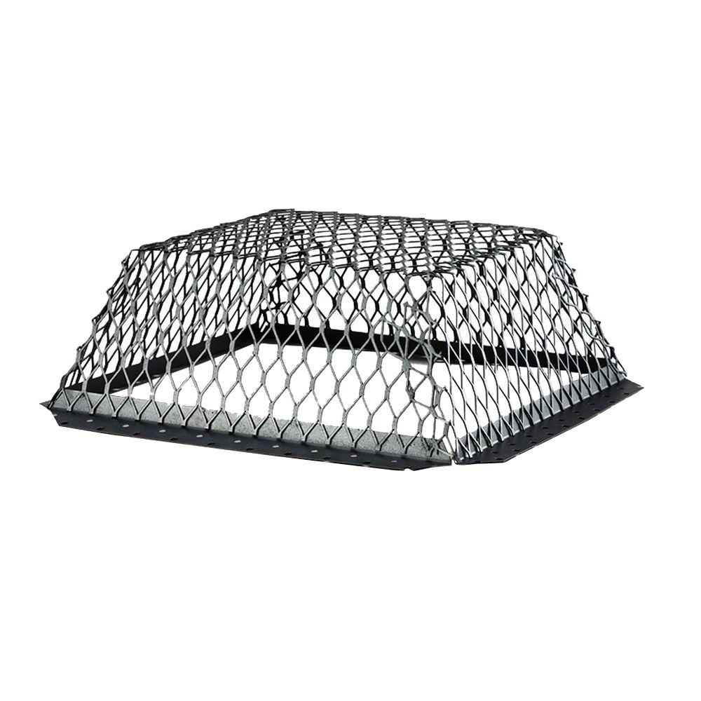 VentGuard 16 in. x 16 in. Roof Wildlife Exclusion Screen in Galvanized Black