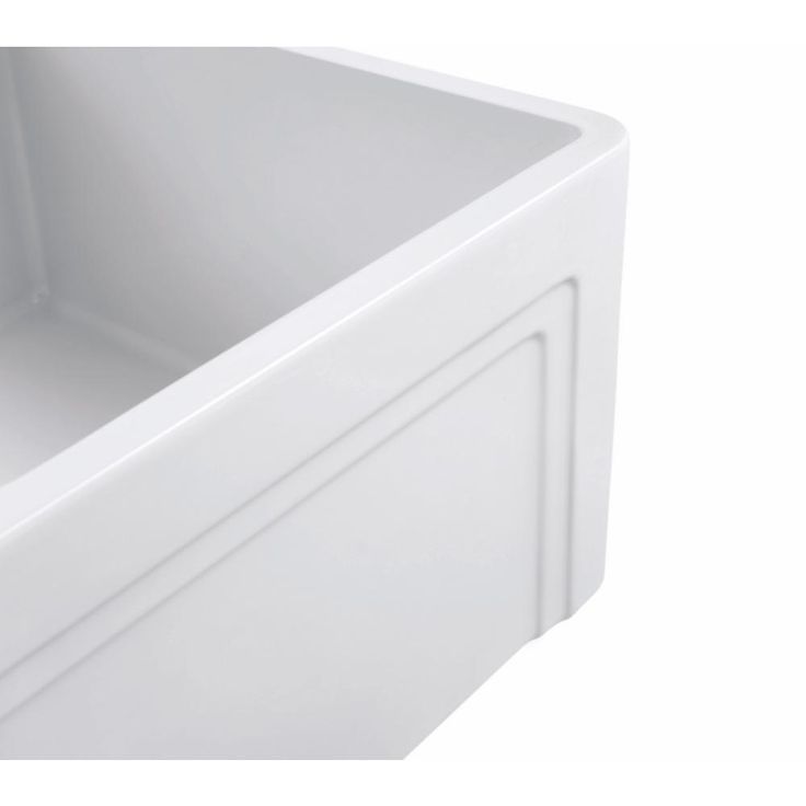 Olde London Farmhouse Fireclay 24 in. Single Bowl Kitchen Sink with Grid with Grid and Strainer