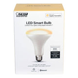 Feit Electric 65-Watt Equivalent Soft White (2700K) BR30 Dimmable Wi-Fi LED Smart Light Bulb (12-Pack)