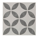Style Selections Westwind Deco 3-mil x 12-in W x 12-in L Water Resistant Peel and Stick Luxury Vinyl Tile Flooring