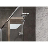1-Spray 6 in. Single Wall Mount Fixed Shower Head in Chrome - Super Arbor