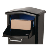 Elephantrunk Black Locking Extra-Large Mailbox Parcel Drop - Super Arbor