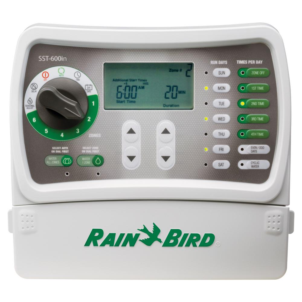6-Station Indoor Simple-To-Set Irrigation Timer - Super Arbor