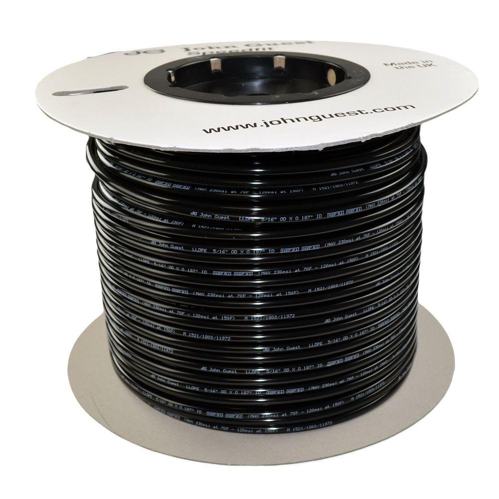 1/2 in. x 250 ft. Polyethylene Tubing Coil in Black - Super Arbor