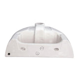 Barclay Products Compact 450 Wall-Hung Bathroom Sink in White