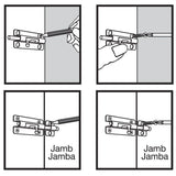 Everbilt 2 in. Zinc-Plated Window Bolt
