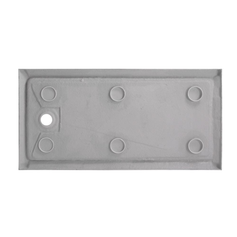 Jetcoat 32 in. x 60 in. x 78 in. 5-Piece Shower Kit in Carrara White with Left Drain 30 in. Base in White - Super Arbor