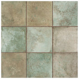 Merola Tile Kings Etna Sage 13-1/8 in. x 13-1/8 in. Ceramic Floor and Wall Tile