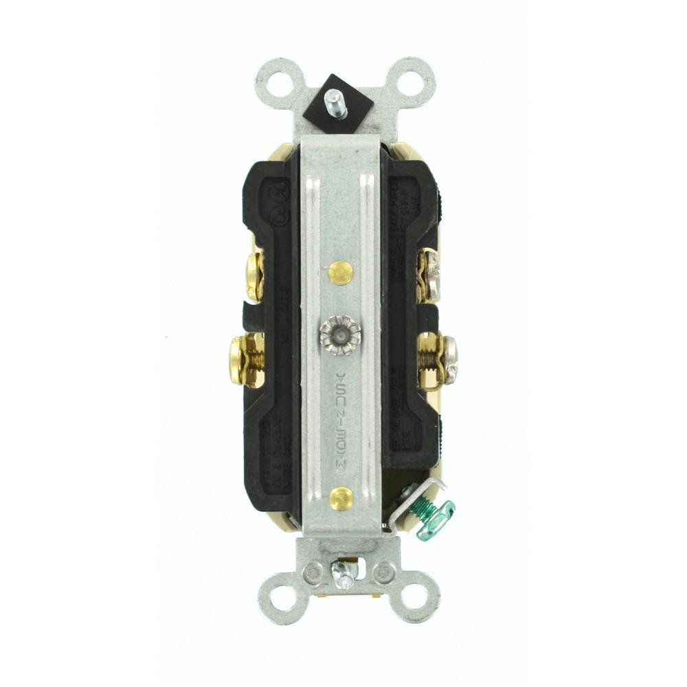 15 Amp Commercial Grade Duplex Outlet, Ivory - Super Arbor