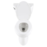 Highline 2-Piece Complete Solution 1.28 GPF Single Flush Elongated Toilet in White with Seat Included (3-Pack) - Super Arbor