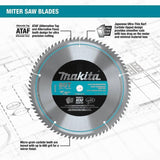 10 in. Dual Slide Compound Miter Saw with 10 in. x 80T Micro-Polished Miter Saw Blade