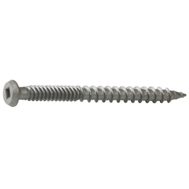 #9 x 2-1/2 in. Coarse Gray Internal Star Torque-Drive Composite Deck Screw (5 lb. Pack)