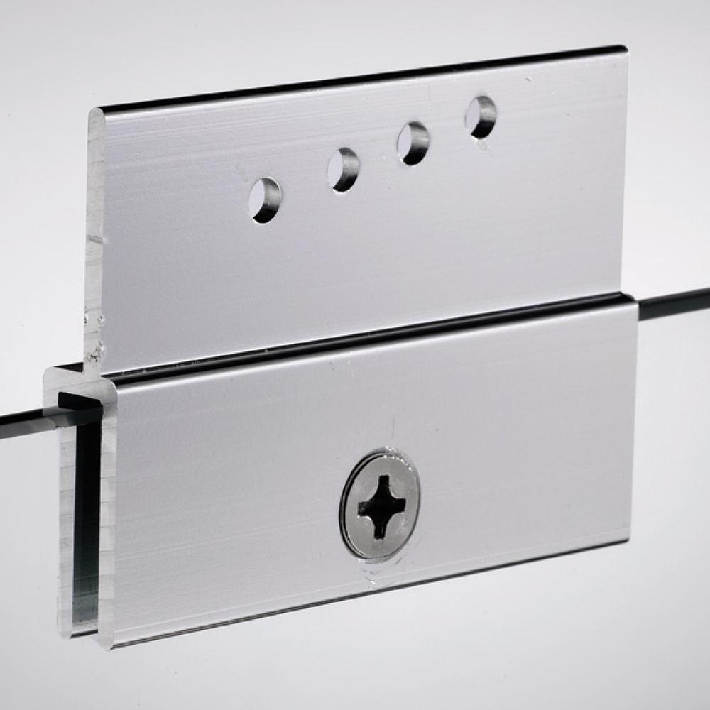 Cove 50 in. to 54 in. x 55 in. Semi-Framed Sliding Bypass Tub/Shower Door in Silver with 1/4 in. Clear Glass - Super Arbor