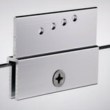 Cove 50 in. to 54 in. x 55 in. Semi-Framed Sliding Bypass Tub/Shower Door in Silver with 1/4 in. Clear Glass - Super Arbor