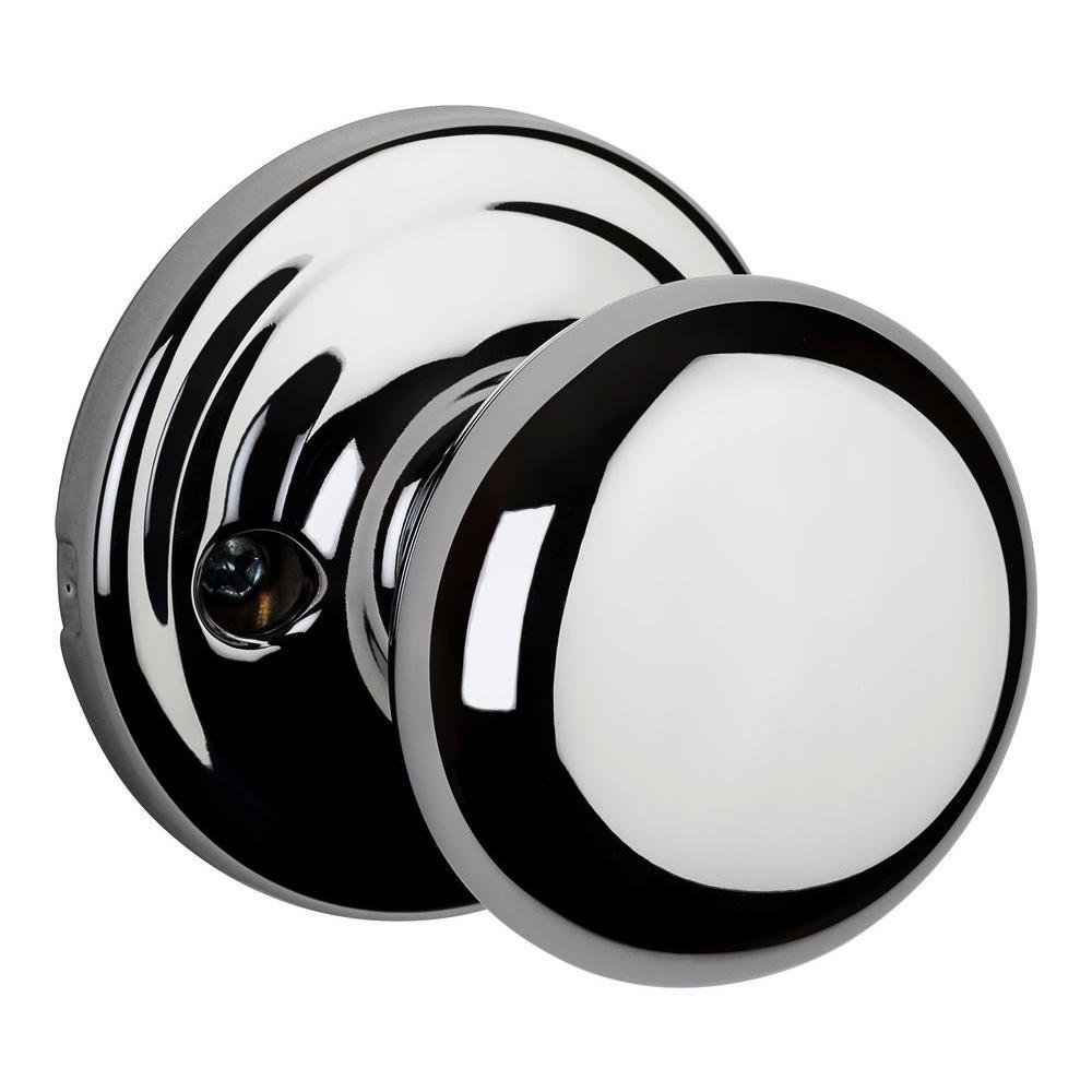 Hancock Polished Chrome Passage Hall/Closet Door Knob - Super Arbor