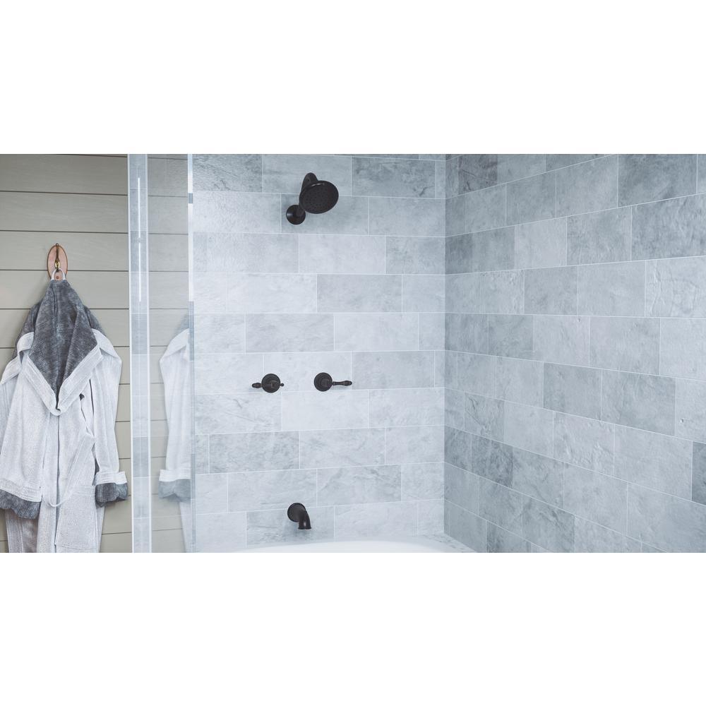 Oakmont 2-Handle 1-Spray Tub and Shower Faucet in Oil Rubbed Bronze (Valve Included) - Super Arbor