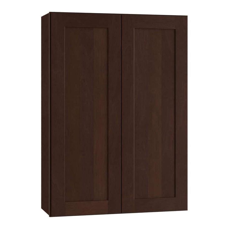 Home Decorators Collection Newport 30 in. W x 12 in. D x 42 in. H Assembled Plywood Wall Kitchen Cabinet in Manganite with Soft Close