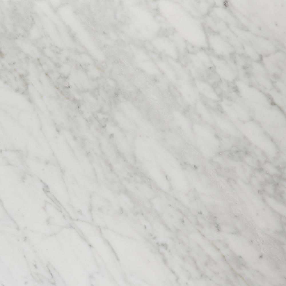 Clinton 72 in. W Double Vanity in Almond Latte with Natural Marble Vanity Top in White with White Sink - Super Arbor