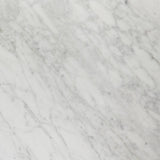 Clinton 72 in. W Double Vanity in Almond Latte with Natural Marble Vanity Top in White with White Sink - Super Arbor