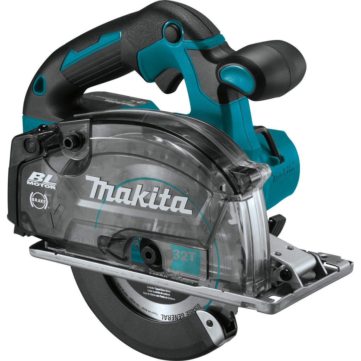 Makita 18V LXT Lithium‑Ion Brushless Cordless 5‑7/8 in. Metal Cutting Saw with Electric Brake and Chip Collector (Tool‑Only)