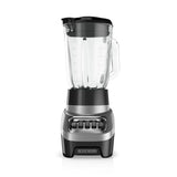 48 oz. 4-Speeds Silver Glass Jar Blender