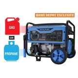 Pulsar 6,580/5,500-Watt Dual Fuel Gasoline/Propane Powered Recoil Start Portable Generator with CARB Compliant 274 cc Engine