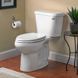 Colony 10 in. Rough-In 2-Piece 1.28 GPF Single Flush Elongated Toilet in White, Seat Not Included - Super Arbor