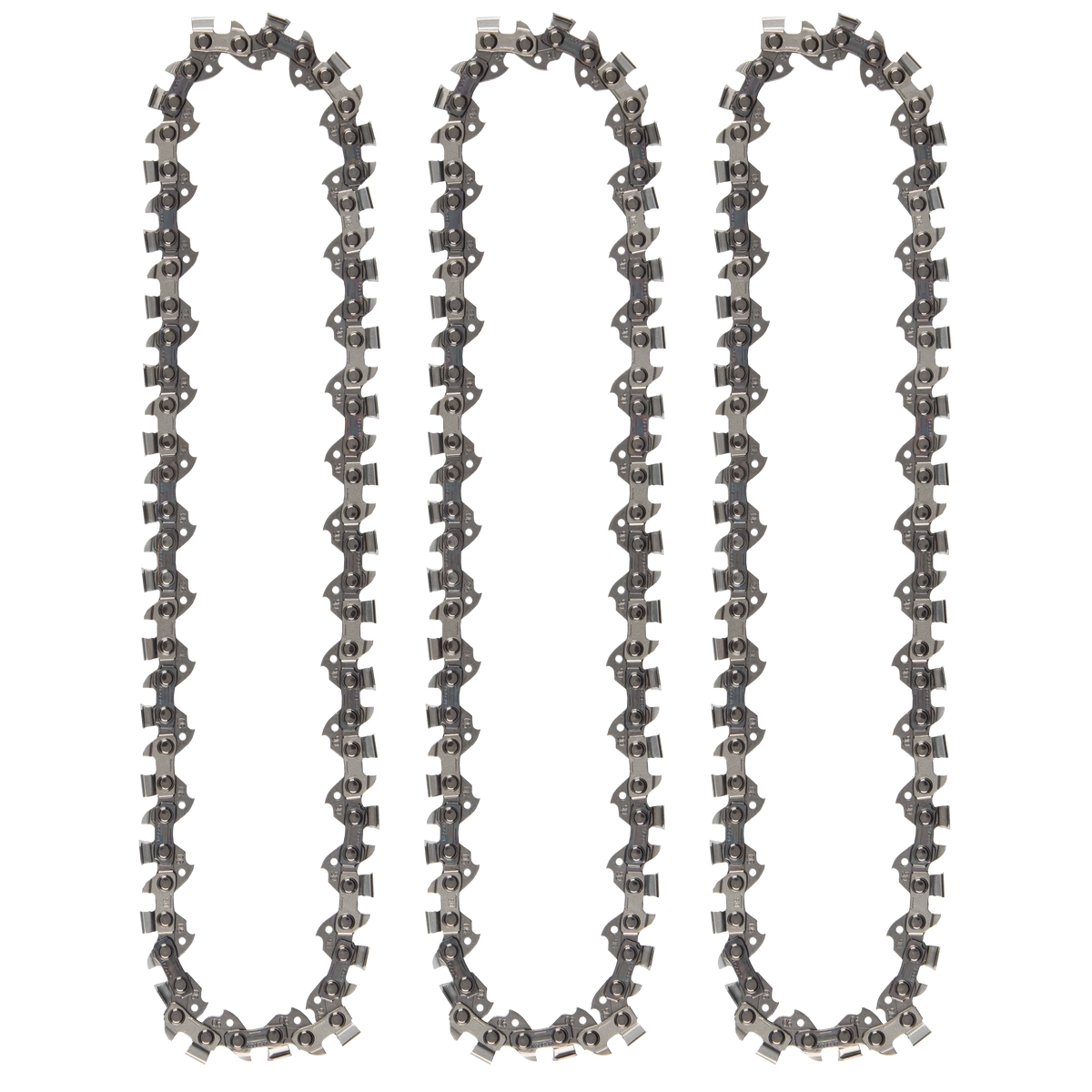 Milwaukee 8 in. Chainsaw Chain, 3-Pack — 3/8 in. Low Profile Pitch, .043 in. Gauge, 33 DL (49-16-2817)