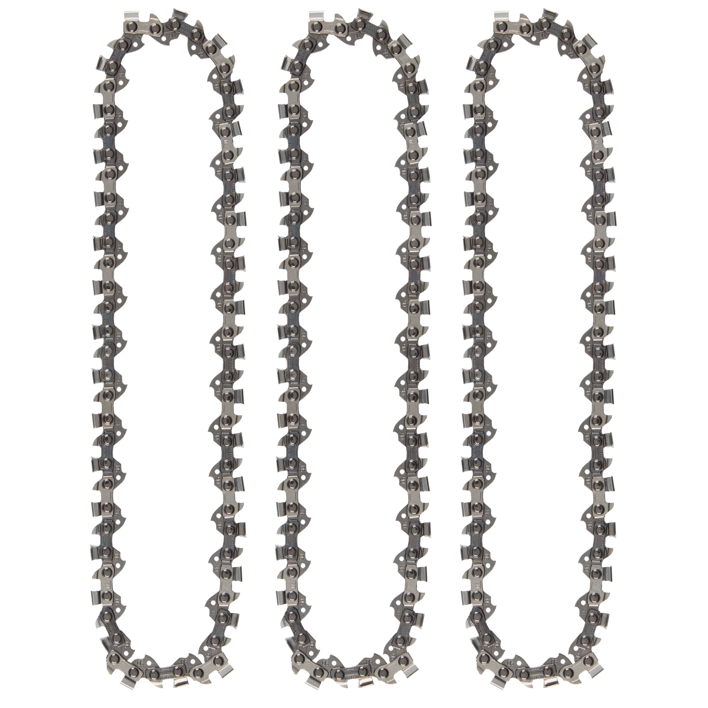 Milwaukee 8 in. Chainsaw Chain, 3-Pack — 3/8 in. Low Profile Pitch, .043 in. Gauge, 33 DL (49-16-2817)