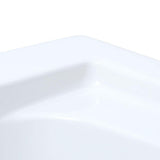 EverClean 6 ft. Reversible Deep Soak Drain Soaking Tub in White - Super Arbor